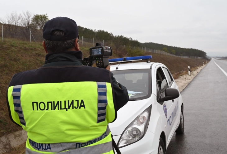 Shqiptohen 299 kundërvajtje trafiku në Shkup, 43 për tejkalimin e shpejësisë së lejuar