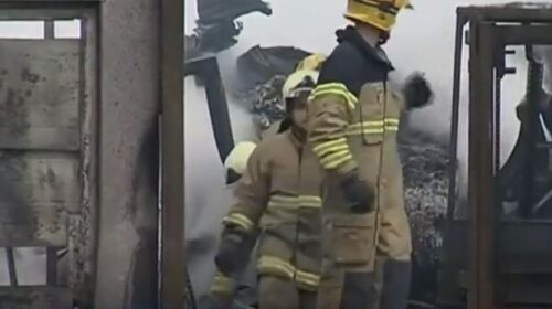 (VIDEO) Katër zjarrfikës u lënduan gjatë betejës për të shuar zjarrin në Tetovë