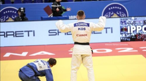 Akil Gjakova i siguron medaljen e artë Kosovës në Kampionatin e Hapur Evropian