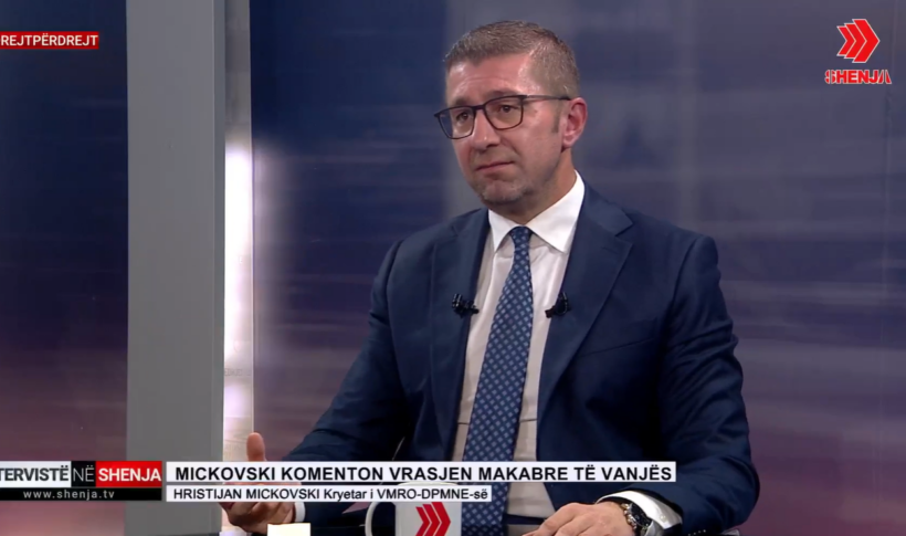 Mickoski: I hedhi poshtë pretendimet se jemi kundër që kryeministri të jetë shqiptarë