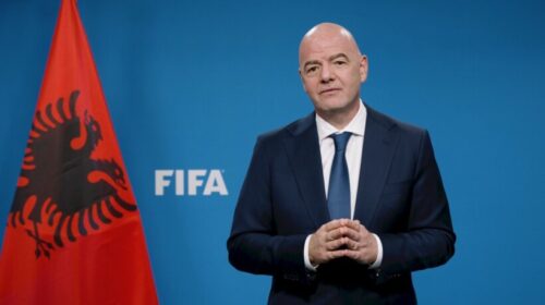 Infantino mesazh FSHF-së: E presim Shqipërinë në Botërorin e 2026-ës