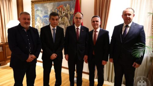Liderët e LEN-it në takim me presidentin e Shqipërisë, Bajram Begaj