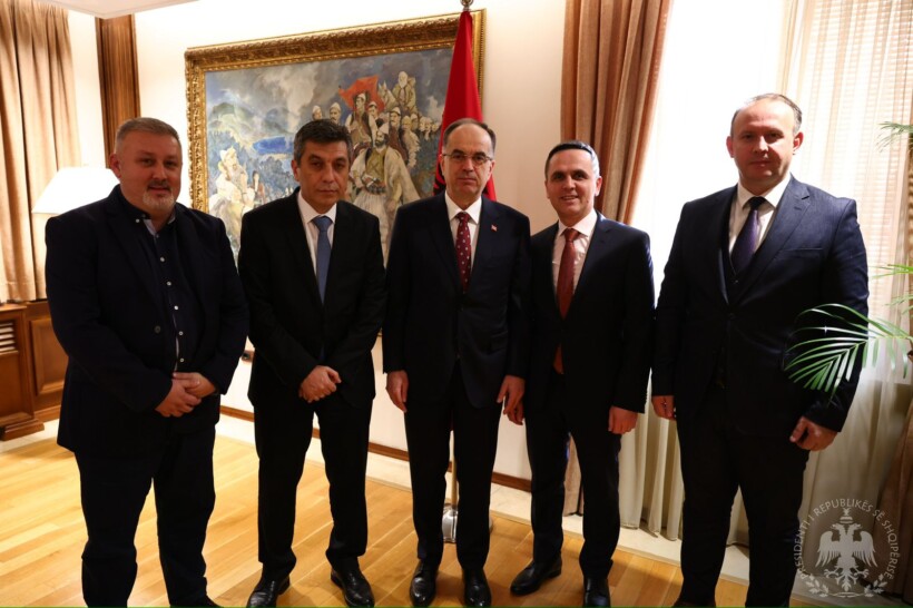 Liderët e LEN-it në takim me presidentin e Shqipërisë, Bajram Begaj