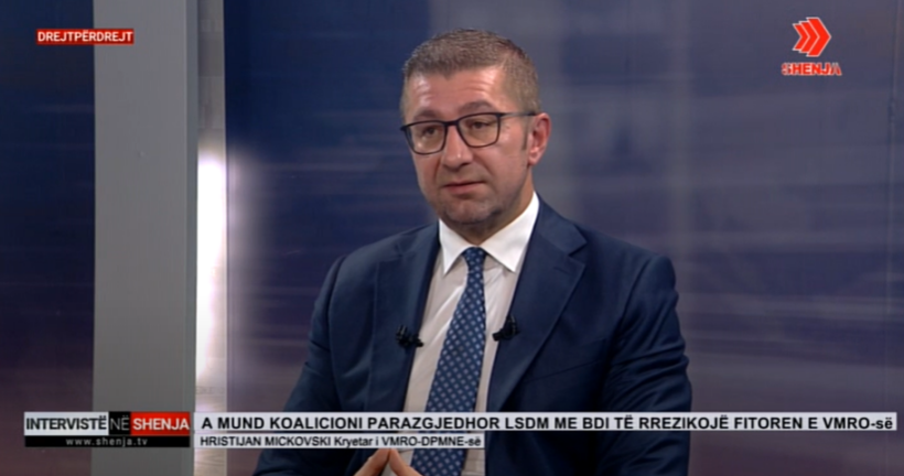 Mickoski: Jam evropian më i madh se Von der Layen por duhet patur principe!