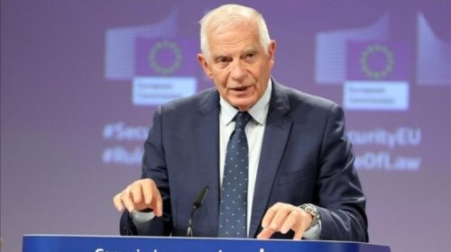 Borrell: Kosova dhe Serbia t’i japin fund periudhës së tensioneve dhe të fillojnë zbatimin e marrëveshjes së Ohrit