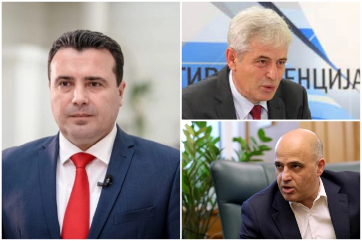 Kovaçevski, Zaev dhe Ahmeti kanë biseduar për strategjinë e zgjedhjeve