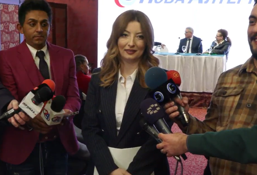 Danella Arsovska zgjidhet kryetare e partisë “Alternativa e re”