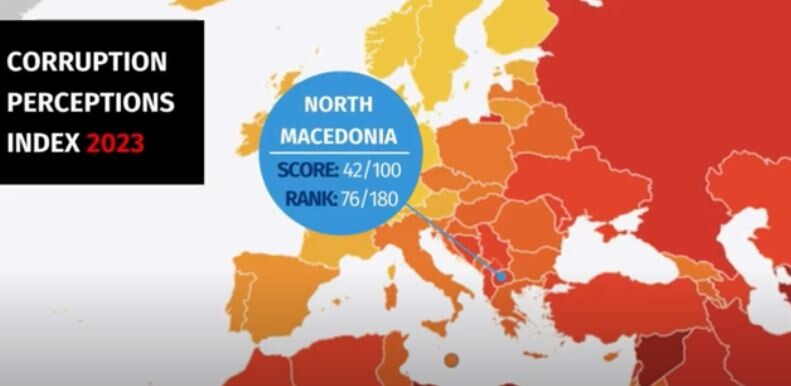(VIDEO) Maqedonia e Veriut në të njëjtën pozitë me Moldavinë dhe Kubën për korrupsionin