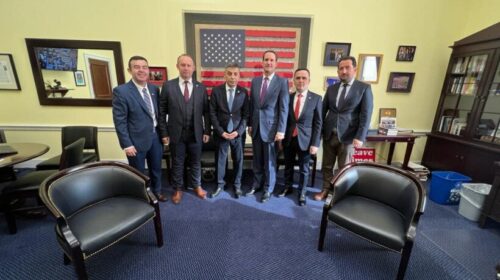 Krerët e LEN-it takojnë kongresmenin Himes: Miqësia shqiptaro-amerikane duhet thelluar edhe më tej