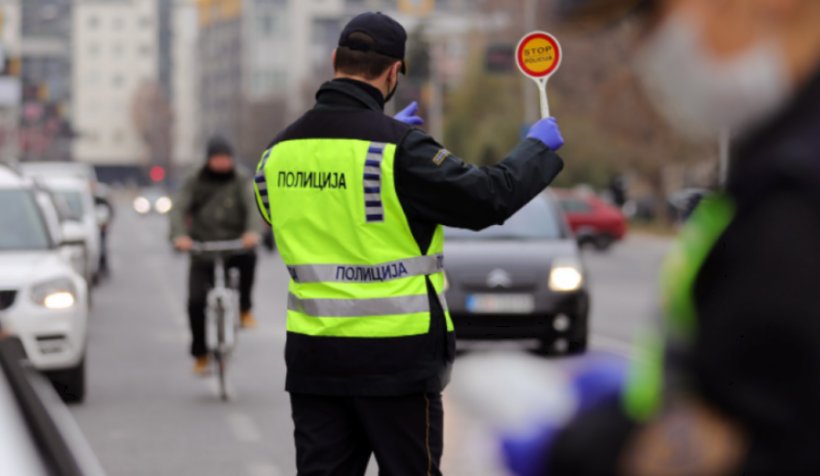 109 gjoba për shoferët në Shkup, 20 për tejkalim të shpejtësisë