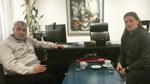Drejtori i SHB Logos-A, Prof. Dr. Adnan Ismaili viziton dekanin e FAD në Shkup