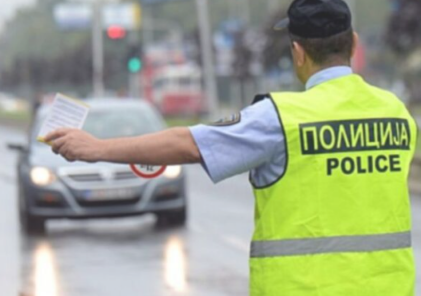 Policia në Shkupi gjobiti 155 shoferë, 23 për tejkalim të shpejtësisë