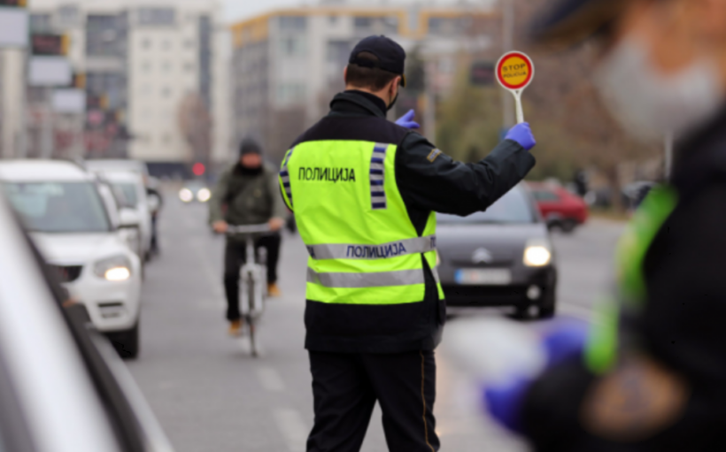 175 gjoba për shoferët në Shkup, 32 për vozitje nën ndikimin e alkoolit