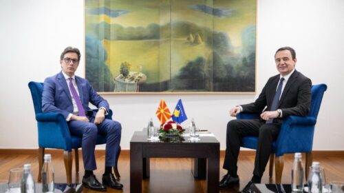 Pendarovski: Kurti mund të mbështesë këdo në Maqedoninë e Veriut