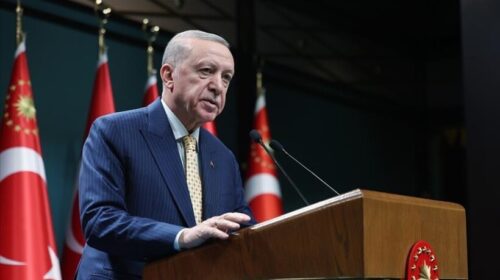 Erdoğan: Turqia do të veprojë së bashku me Egjiptin kundër zhvendosjes së detyruar të Gazës