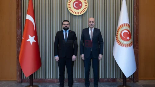 Lloga e vizitoi Kuvendin e Madh Popullor të Turqisë