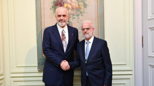 Xhaferi në takim me Ramën në Mynih: Maqedonia e Veriut dhe Shqipëria i nevojiten Evropës