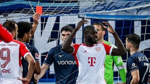 Bayern Munich tre humbje brenda javës, Bochum e turpëron 3-2! Upamecano sërish karton të kuq