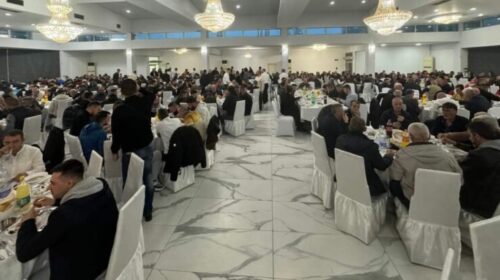 Mexhiti shtron Iftar me 600 aktivistë në komunën e Sarajit
