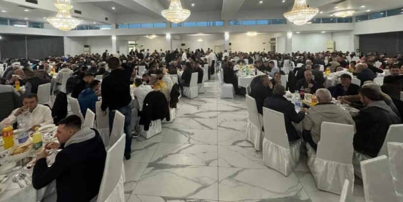 Mexhiti shtron Iftar me 600 aktivistë në komunën e Sarajit