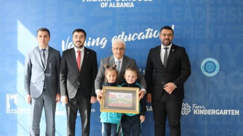 Nënkryetari i TIKA-s, Dr. Mahmut Çevik vizitoi shkollat turke “Maarif” në Shqipëri
