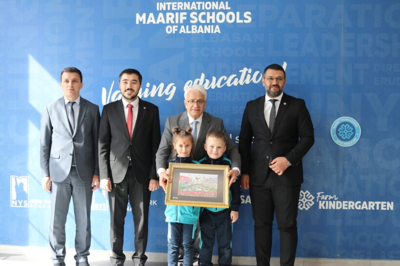 Nënkryetari i TIKA-s, Dr. Mahmut Çevik vizitoi shkollat turke “Maarif” në Shqipëri