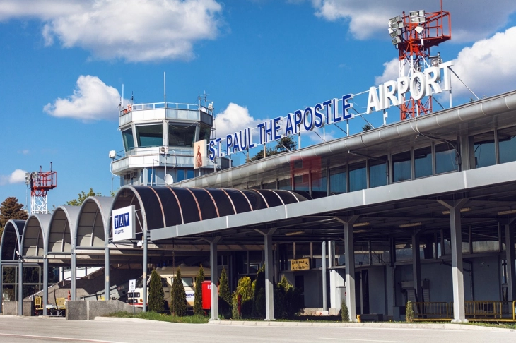Rritet numri i fluturimeve të realizuara nga aeroportet e Ohrit dhe Shkupit në dy muajt e parë të vitit 2024