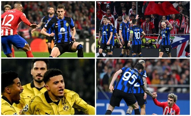 Dramë në Madrid, Atletico dhe Inter diskutojnë në shtesë biletën e çerekfinales së Champions, ia del Dortmund