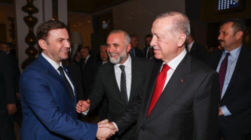 Osmani: Një takim i shkurtër por i ngrohtë me presidentin e Turqisë, Rexhep Taip Erdogan