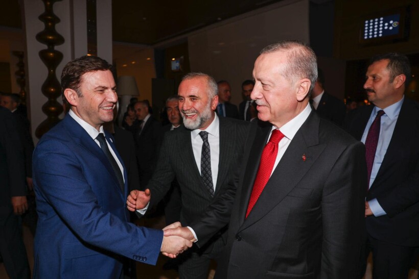 Osmani: Një takim i shkurtër por i ngrohtë me presidentin e Turqisë, Rexhep Taip Erdogan