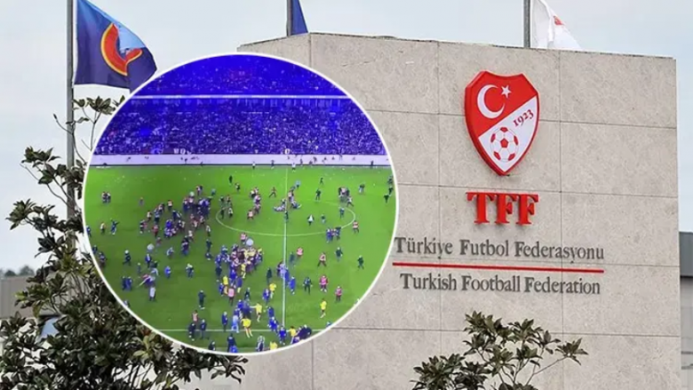 Reagimi i fuqishëm i Federatës së Turqisë për dhunën në ndeshjen Trabzonspor – Fenerbahce