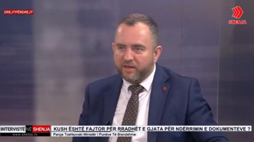 Pançe Toshkovski flet për raportet që ka me kryeministri Talat Xhaferi