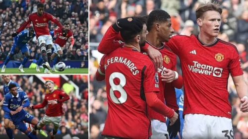 United rikthehet te suksesi në Premier League, përballë Everton mjaftojnë dy penallti