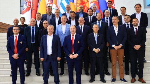 FSHF në Tiranë priti takim të nivelit të lartë me presidentët e 11 Federatave anëtare të UEFA-së