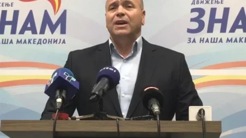 Dimitrievski: ZNAM është opsioni i tretë në bllokun politik maqedonas