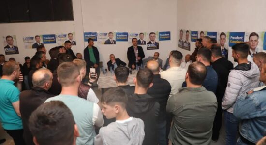 Fronti Europian hapi shtabin zgjedhor në Zelenikovë – Baki: Bashkë do të shkruajmë historinë në zonën zgjedhore 3