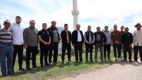 Prof.Dr. Sulejman Baki vazhdon takimet në zonën 3 – sot u vizituan banorët e Shtipit