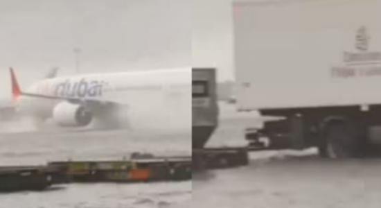 (VIDEO)  Stuhia godet Emiratet e Bashkuara Arabe, përmbytet aeroporti i Dubait