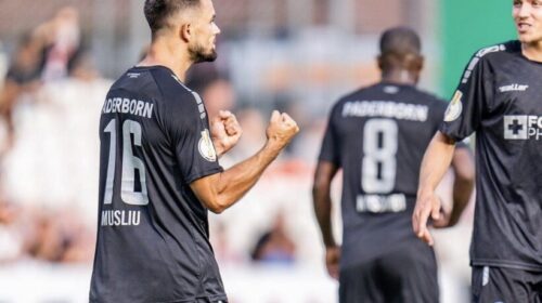 Visar Musliu shënon tjetër gol në Gjermani