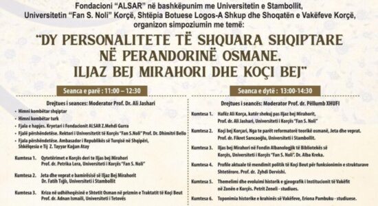 Alsar organizon simpozium për dy personalitet të shquara shqiptare në Perandorinë Osmane