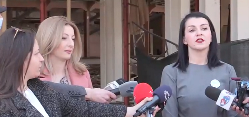 (VIDEO) Arsovska akuzon ministren e kulturës se po gënjen rreth zjarrit në Sallën Universale