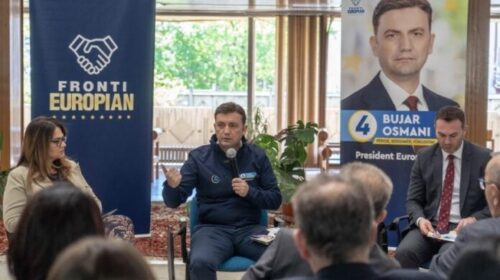 Bujar Osmani me debat publik për anëtarësimin e Maqedonisë së Veriut në BE deri në vitin 2030