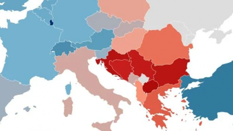 Maqedonia e Veriut në krye të rënies së popullsisë në Evropën Juglindore