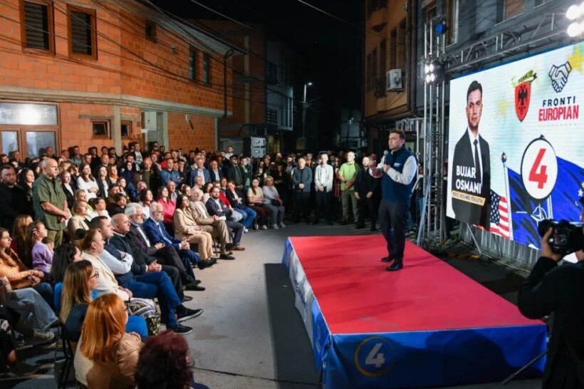 Fronti Europian hap shtabin në lagjen Migjeni në Tetovë
