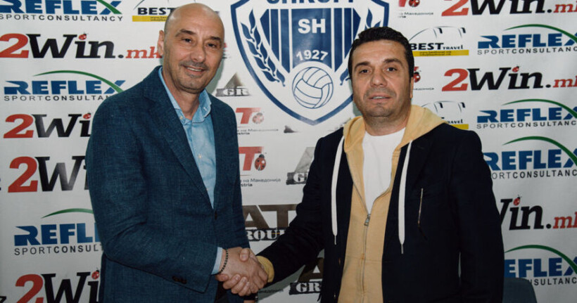 Zyrtare: Ernest Gjoka, trajner i ri i FC Shkupit