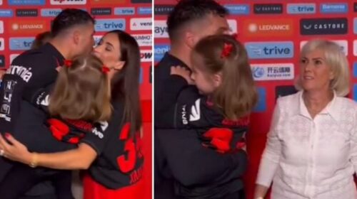 Nëna e uron Granit Xhakën pas triumfit në Bundesliga: Urime djali jem
