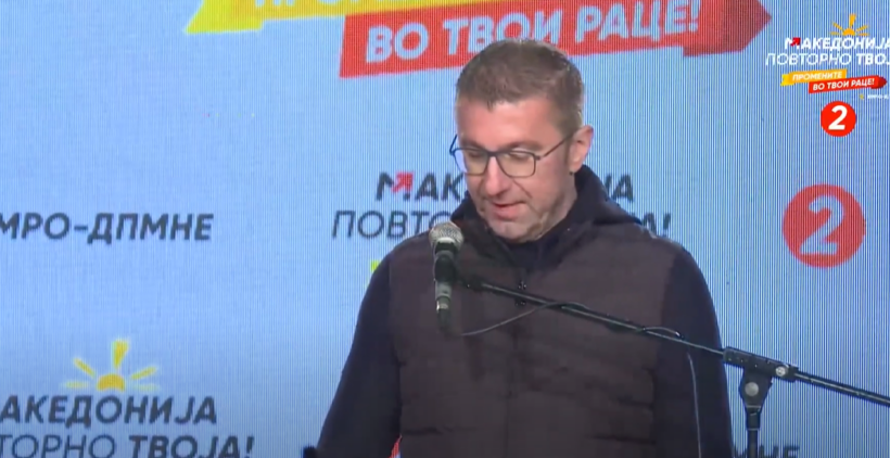 (VIDEO) Mickoski preferon VLEN-in si partner të koalicionit të ardhshëm qeveritar