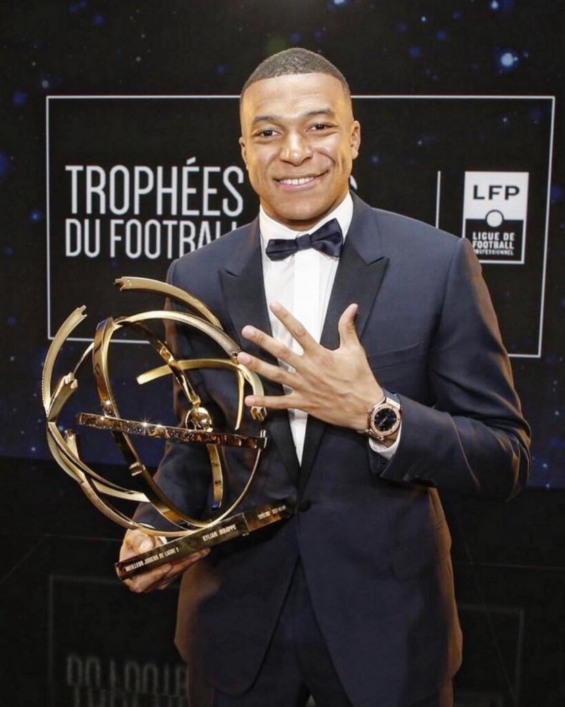 “Globe Soccer Awards”/ Mbappe “Lojtari më i Mirë i Vitit”