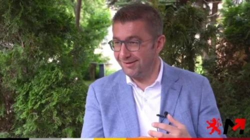 Mickoski: Do të zhvillojmë politikë parimore me argumente dhe fakte