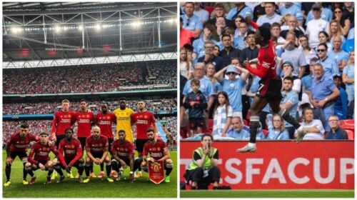 United thyen Cityn në finalen e FA Cup, festë e kuqe në “Wembley”